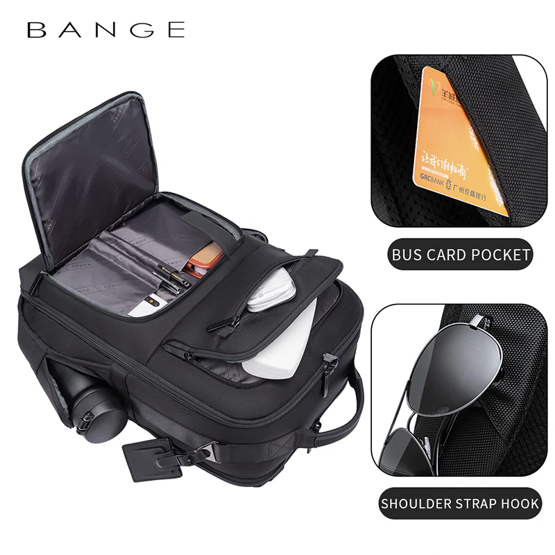 BANGE BACKPACK BLACK BG-G61 thumbnail 4