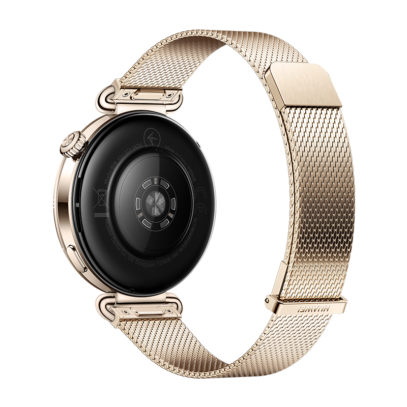 HUAWEI WATCH GT 6 41MM GOLD STAINLESS STEEL CASE WITH GOLD MILANESE STRAP KSU-B19 55020FUK thumbnail 5