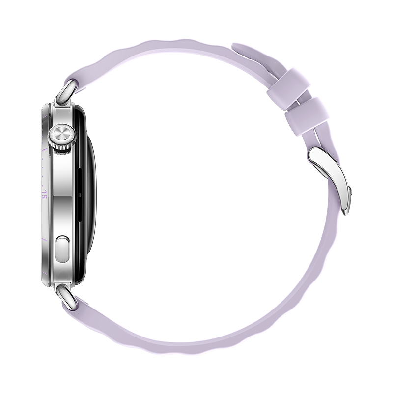 HUAWEI WATCH GT 6 41MM PURPLE STAINLESS STEEL CASE WITH PURPLE FLUOROELASTOMER STRAP KSU-B19 55020FUH thumbnail 4