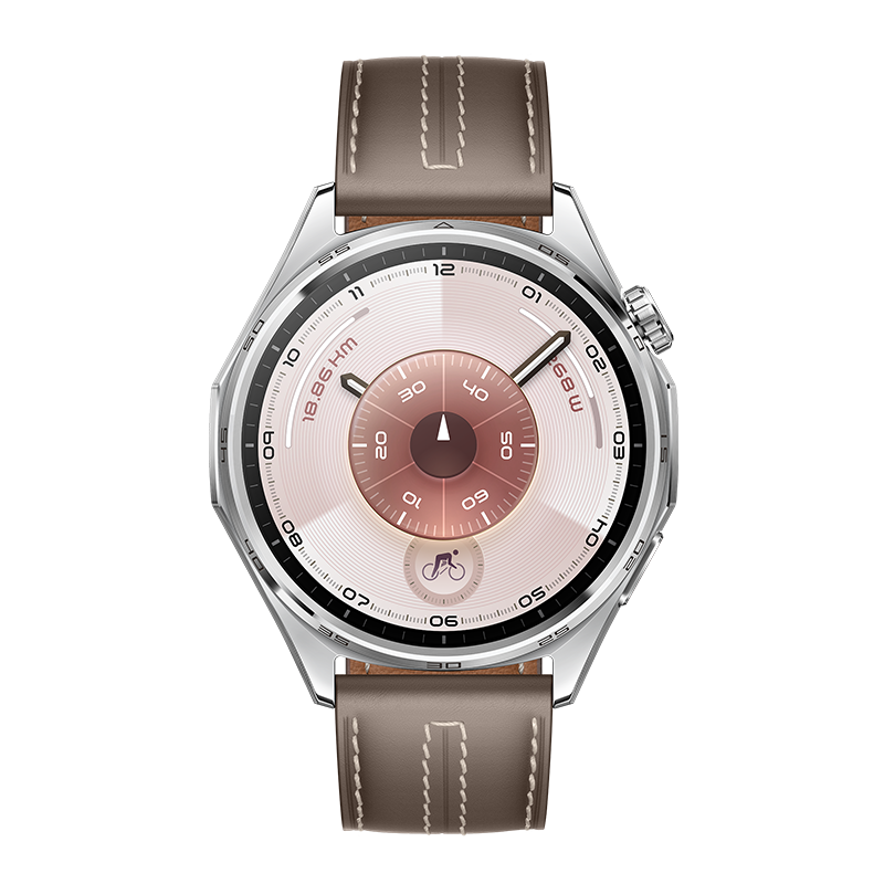 HUAWEI WATCH GT 6 46MM GREY STAINLESS STEEL CASE WITH GREY COMPOSITE STRAP ATM-B19 55020FUE