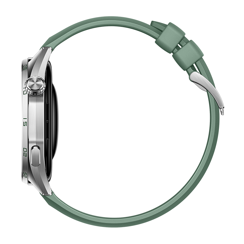 HUAWEI WATCH GT 6 46MM GREEN STAINLESS STEEL CASE WITH GREEN WOVEN STRAP ATM-B19 55020FUD thumbnail 6