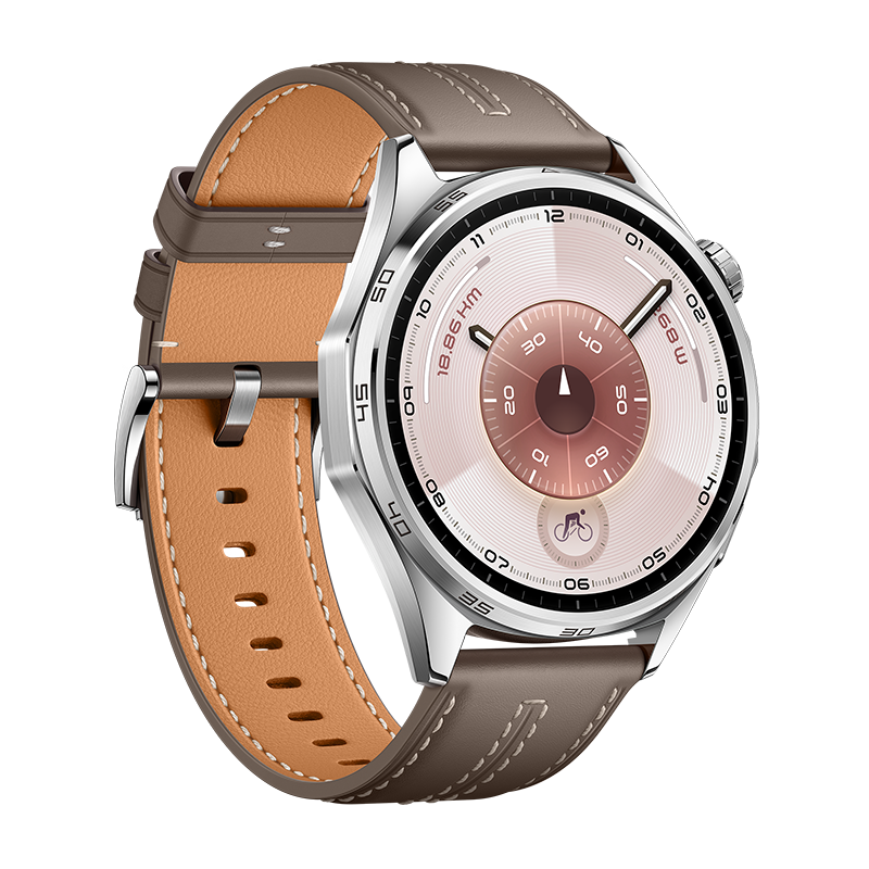HUAWEI WATCH GT 6 46MM GREY STAINLESS STEEL CASE WITH GREY COMPOSITE STRAP ATM-B19 55020FUE thumbnail 3