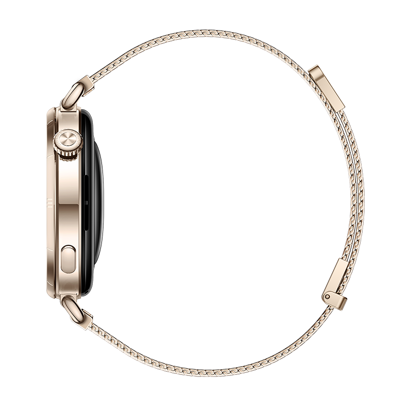 HUAWEI WATCH GT 6 41MM GOLD STAINLESS STEEL CASE WITH GOLD MILANESE STRAP KSU-B19 55020FUK thumbnail 4