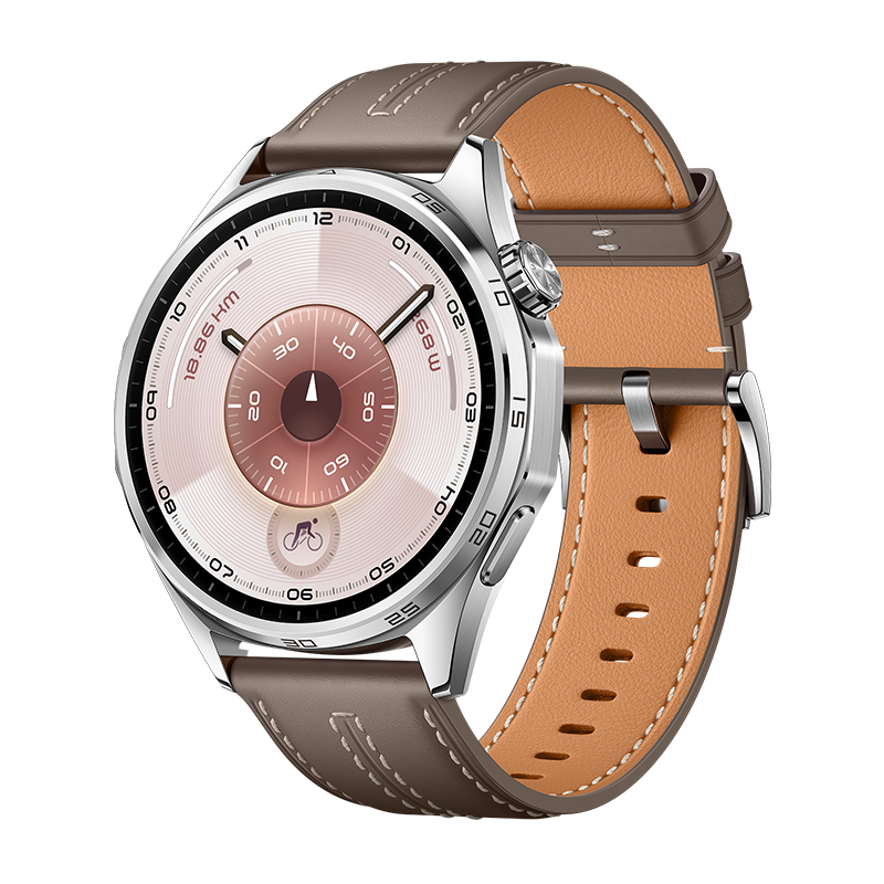 HUAWEI WATCH GT 6 46MM GREY STAINLESS STEEL CASE WITH GREY COMPOSITE STRAP ATM-B19 55020FUE thumbnail 2
