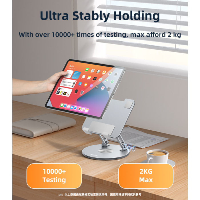 YESIDO 360 DEGREE ROTATING FOLDABLE TABLET DESK STAND C293 thumbnail 4