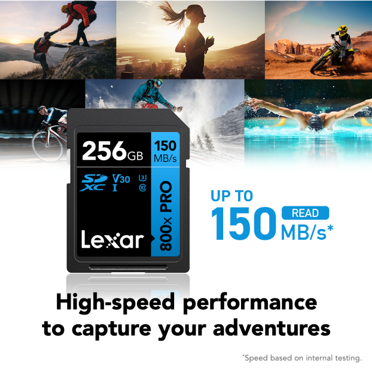 Lexar Professional 800x SDXC™ UHS-I Memory Card - Up to 150MB/s, High-Speed Storage for Photography and Video thumbnail 9