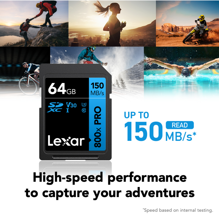 Lexar Professional 800x SDXC™ UHS-I Memory Card - Up to 150MB/s, High-Speed Storage for Photography and Video thumbnail 5