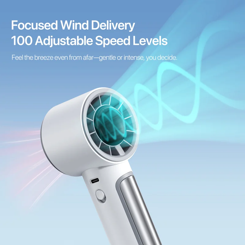 DUXDUCIS HANDHELD SMALL FAN WHITE DT80 SCFS0001 thumbnail 9
