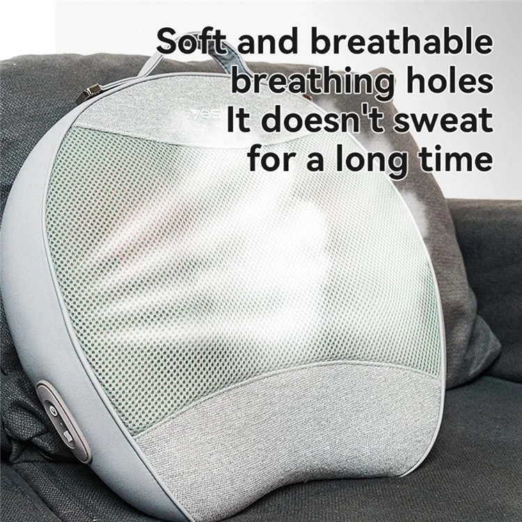 YESIDO RECHARGEABLE BACK MASSAGER HOT COMPRESS ERGONOMIC RELIEVE FATIGUE MASSAGE TOOL MG15 thumbnail 5
