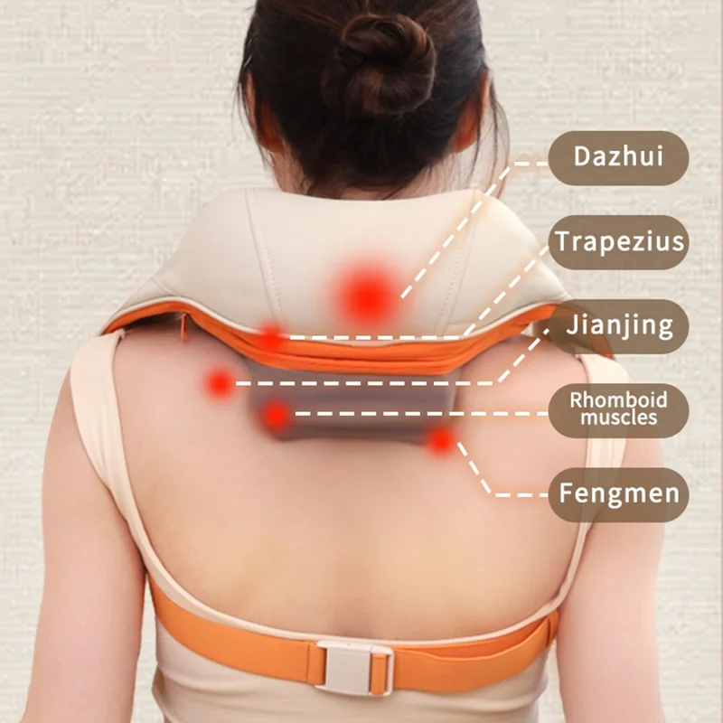 YESIDO NECK MASSAGER BEIGE MG16 thumbnail 7