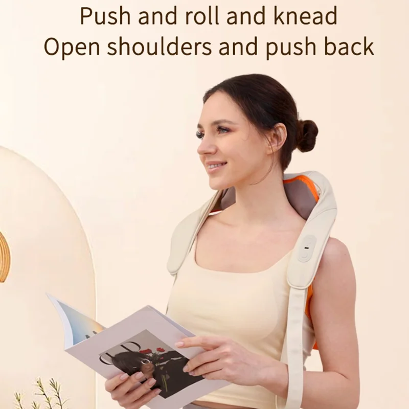 YESIDO NECK MASSAGER BEIGE MG16 thumbnail 8