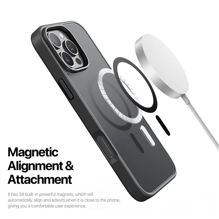DUXDUCIS IPHONE 16 PRO MAX YIND CASE BLACK YIND0016 thumbnail 6