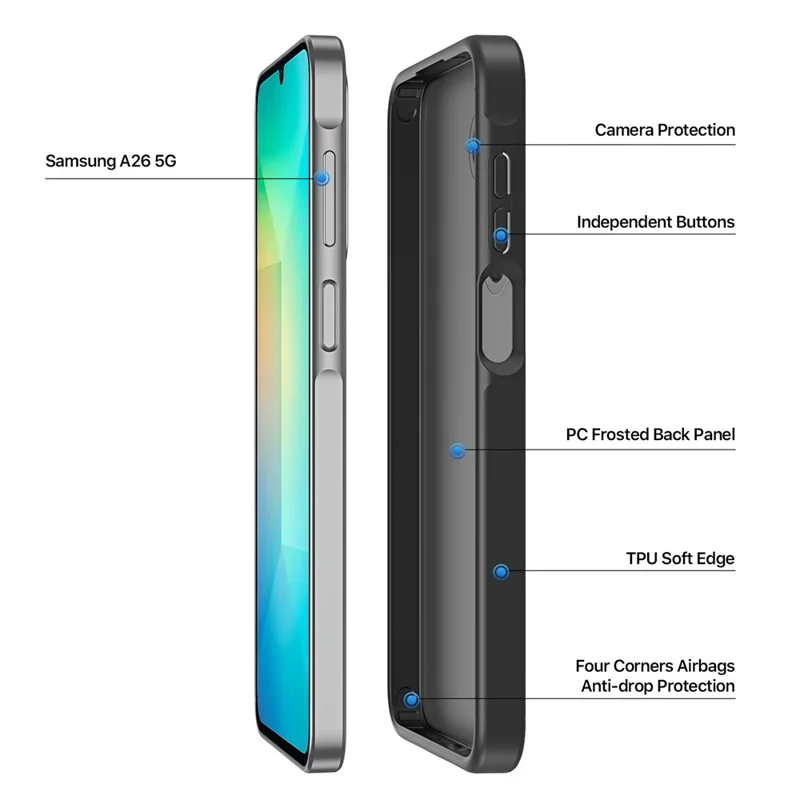 DUXDUCIS SAMSUNG A26 YIND CASE BLACK YIND0089 thumbnail 6