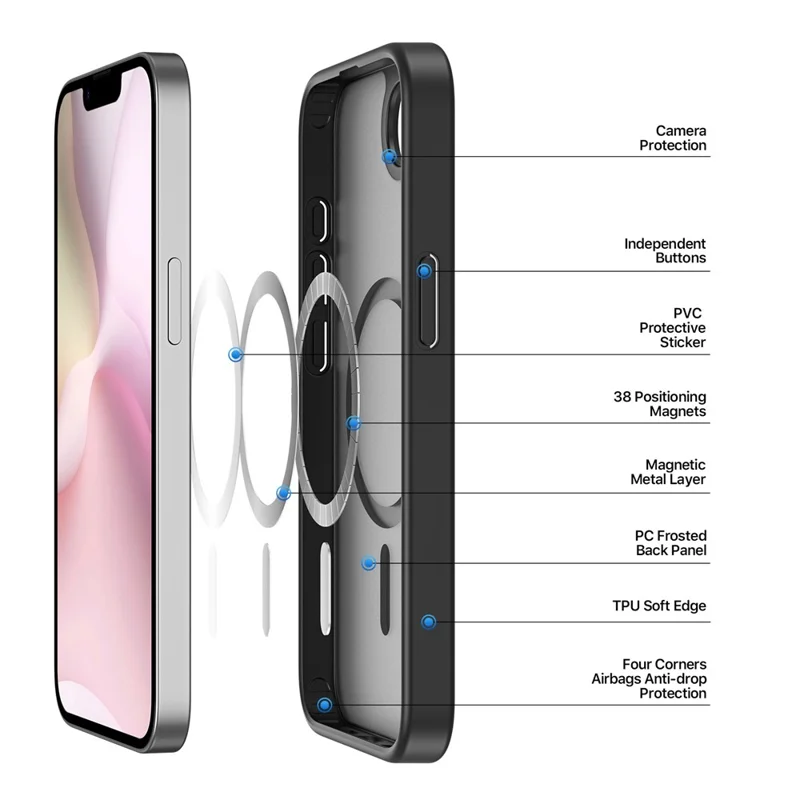 DUXDUCIS IPHONE 16E YIND SERIES CASE BLACK YIND0093 thumbnail 7