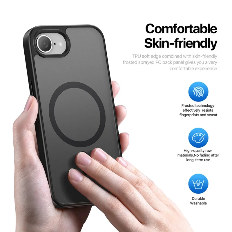 DUXDUCIS IPHONE 16E YIND SERIES CASE BLACK YIND0093 thumbnail 4