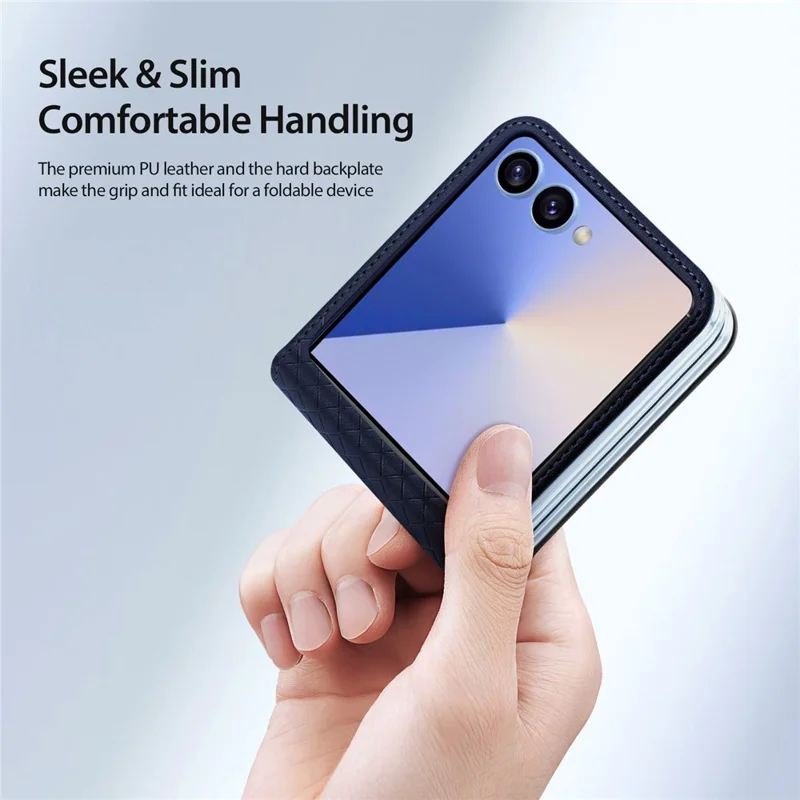 DUXDUCIS SAMSUNG Z FLIP 7 BRIL SERIES CASE BLUE BRIL0069 thumbnail 4