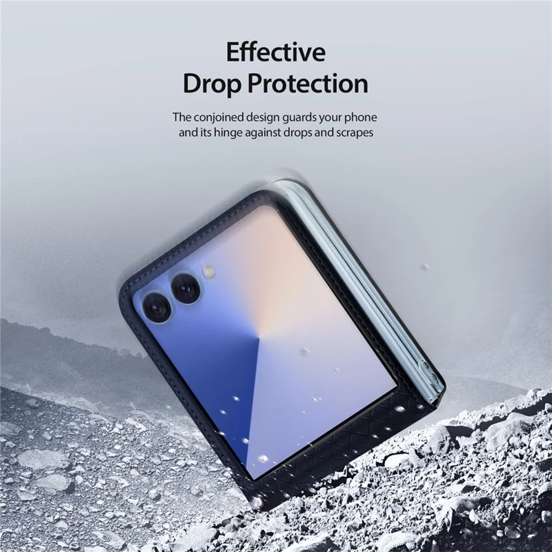 DUXDUCIS SAMSUNG Z FLIP 7 BRIL SERIES CASE BLUE BRIL0069 thumbnail 6