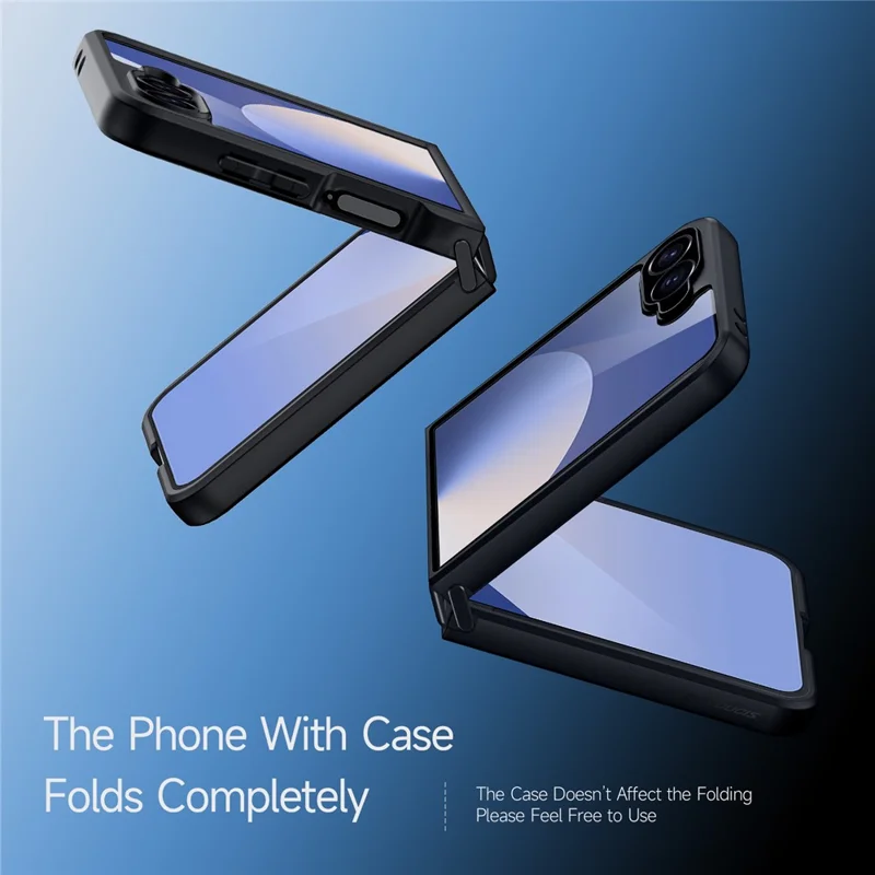 DUXDUCIS SAMSUNG Z FLIP 7 AIMO MAG CASE BLACK AIMO-0404 thumbnail 5