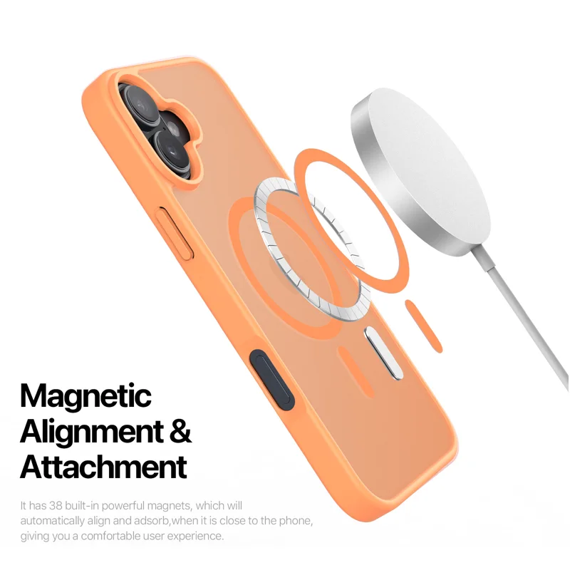 DUX DUCIS IPHONE 17 YIND CASE ORANGE YIND0219 thumbnail 6