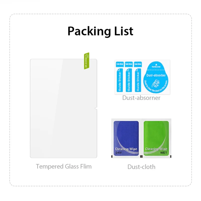 DUXDUCIS HUAWEI MATEPAD AIR (2023) MATEPAD S (2024) GLASS SCREEN PROTECTOR CLEAR thumbnail 10