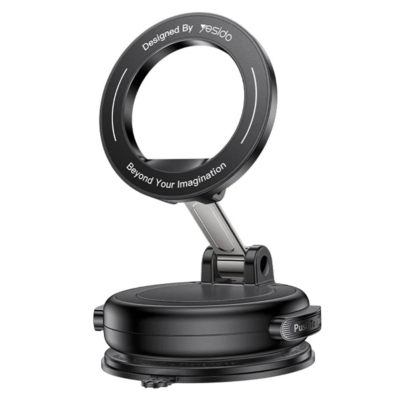 YESIDO MAGSAFE VACUUM SUCTION CUP HOLDER BLACK C236