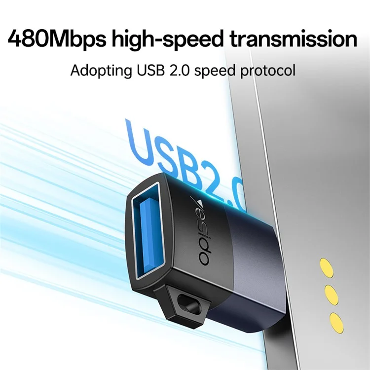 YESIDO OTG ADAPTER BLACK GS32 thumbnail 6