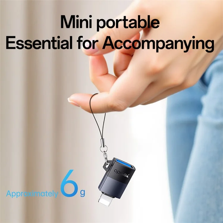 YESIDO USB A TO USB C ADAPTER BLACK GS34 thumbnail 10
