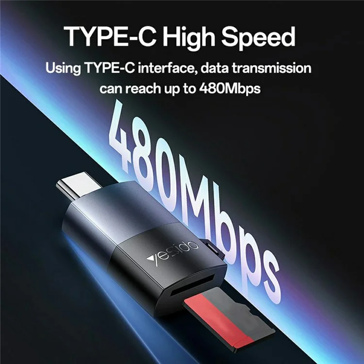 YESIDO CARD READER BLACK GS37 thumbnail 9