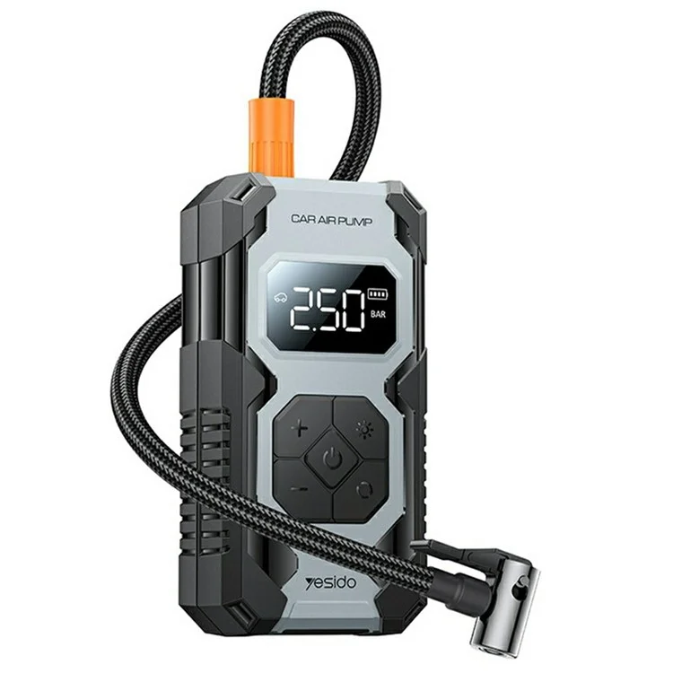 YESIDO TIRE INFLATOR AIR PUMP 7800MAH BLACK VC12