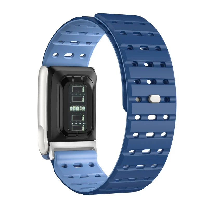 WHOOP 5.0 BREATHABLE MAGNETIC WRIST BAND STRAP BLUE thumbnail 3