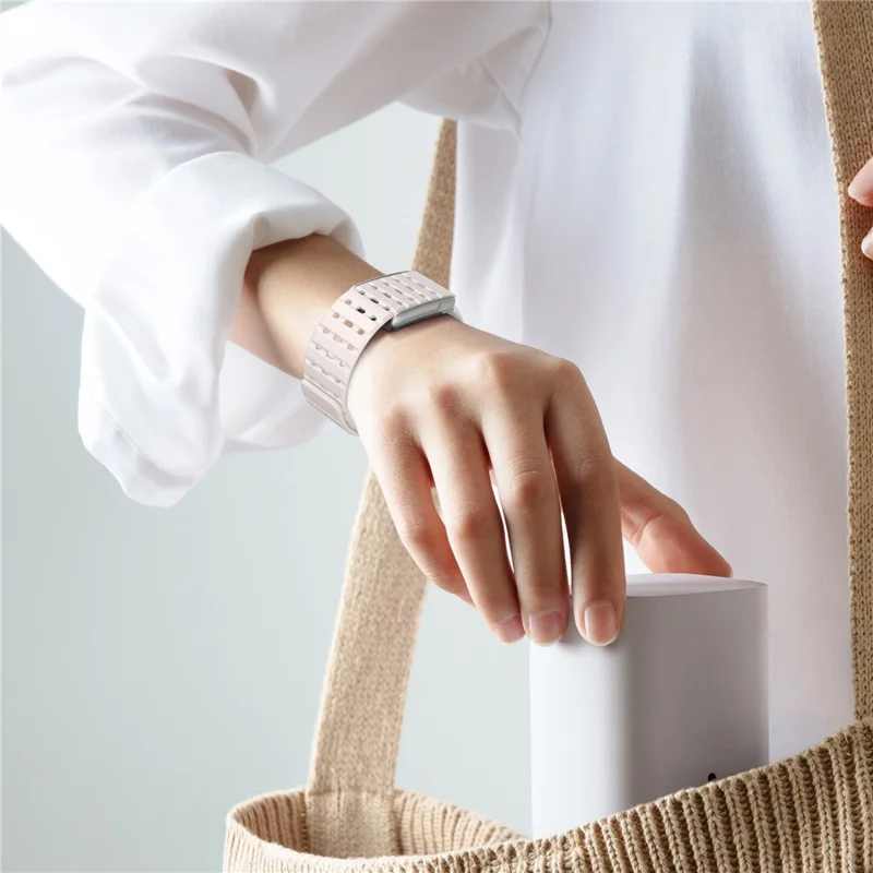 WHOOP 5.0 BREATHABLE MAGNETIC WRIST BAND STRAP STARLIGHT thumbnail 5
