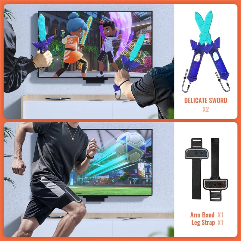 12 IN 1 GAME ACCESSORIES FOR NSW 2 SPORTS thumbnail 3