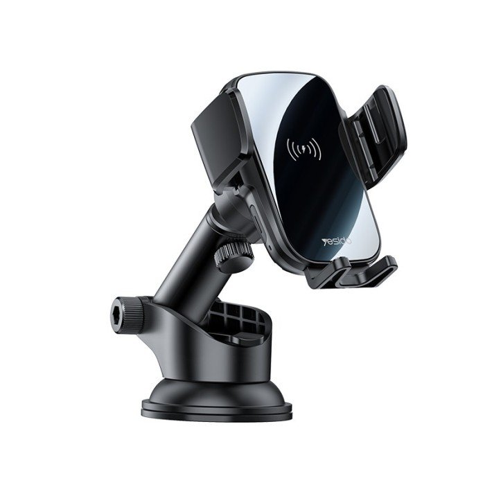 YESIDO 15W WIRELESS HOLDER C186 BLACK