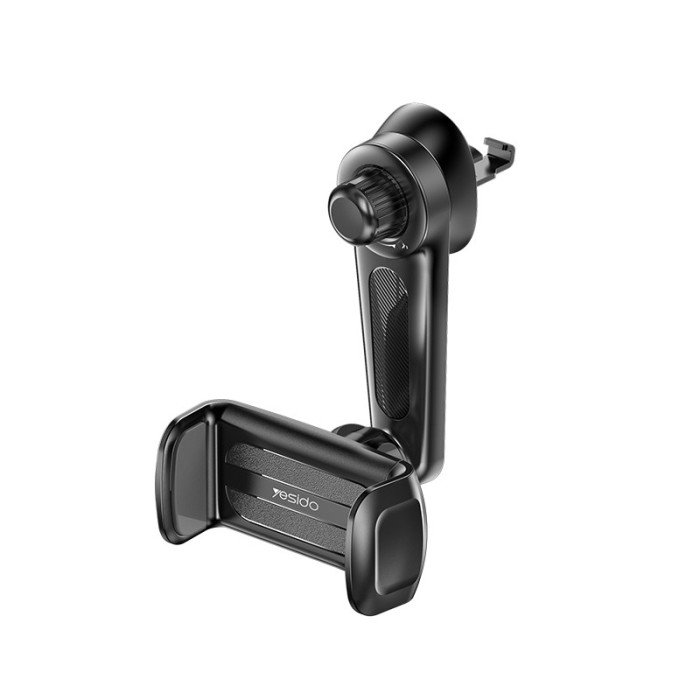YESIDO 720 DEGREE ADJUSTABLE AIR VENT CAR BRACKET HOLDER BLACK C165