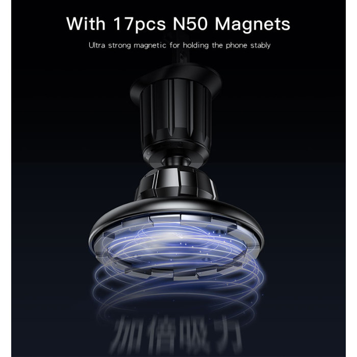 YESIDO MAGNETIC HOLDER C156 BLACK thumbnail 5