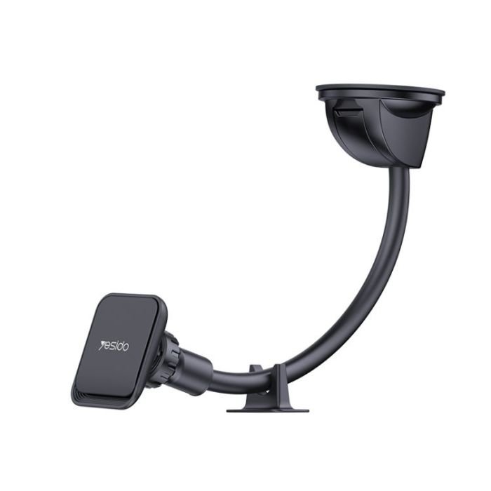YESIDO WINDSHIELD LONG LEG MAGNETIC CAR HOLDER BLACK C109