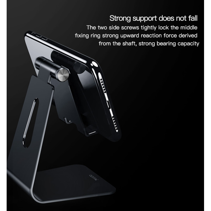 YESIDO MINI FOLDABLE DESKTOP STAND BLACK C96 thumbnail 3