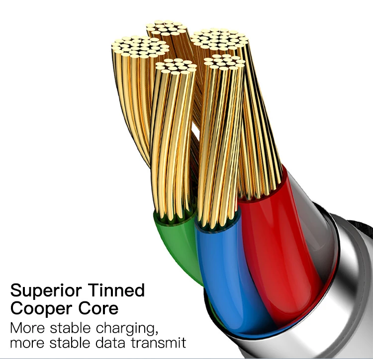 YESIDO USB-C TO USB-C CABLE 1.2M BLACK CA66 thumbnail 4