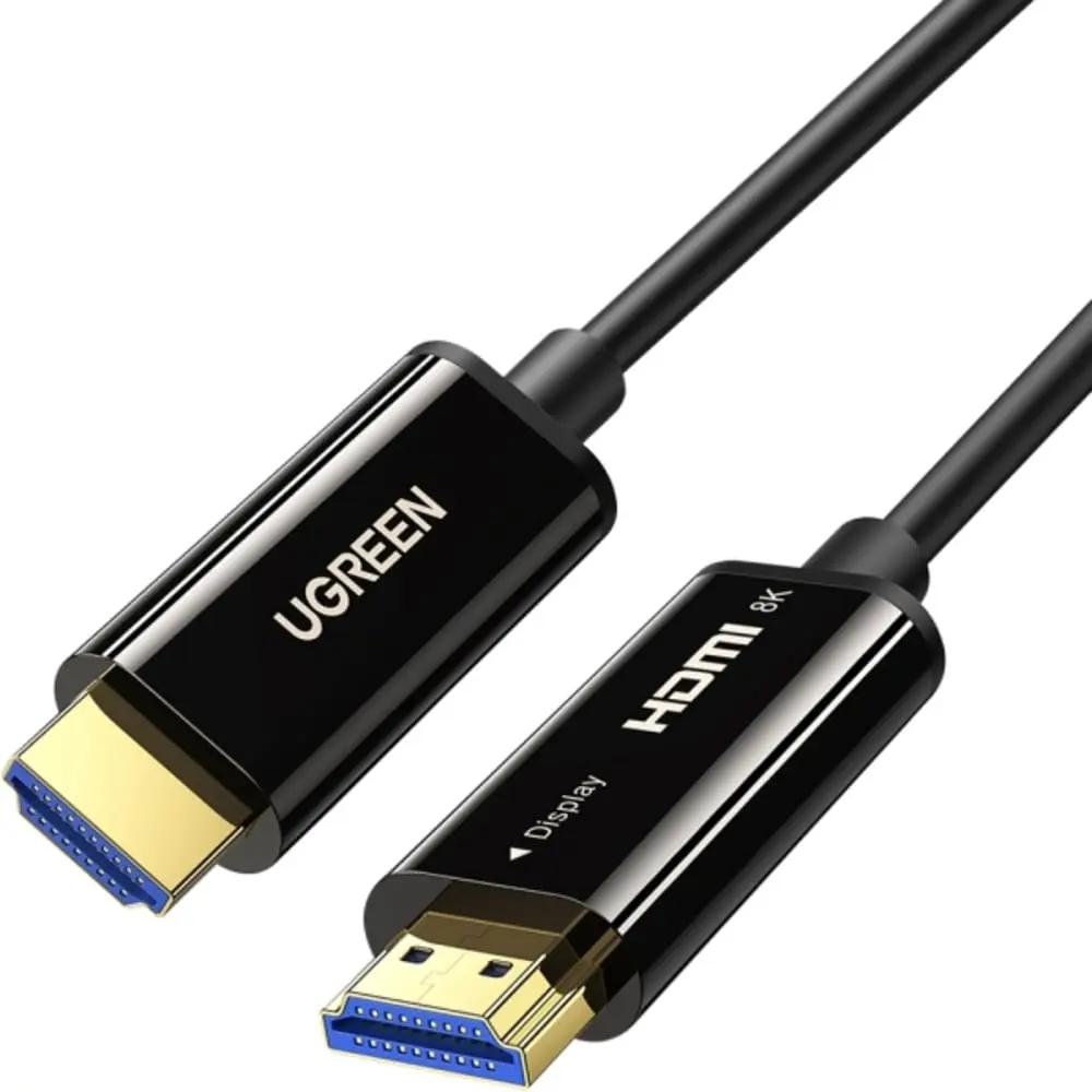 UGREEN 8K HDMI MALE TO MALE FIBER OPTIC CABLE 10M 80406