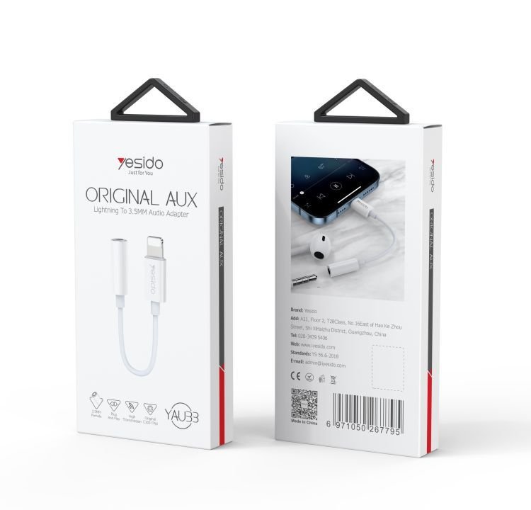YESIDO LIGHTNING AUDIO ADAPTER YAU33