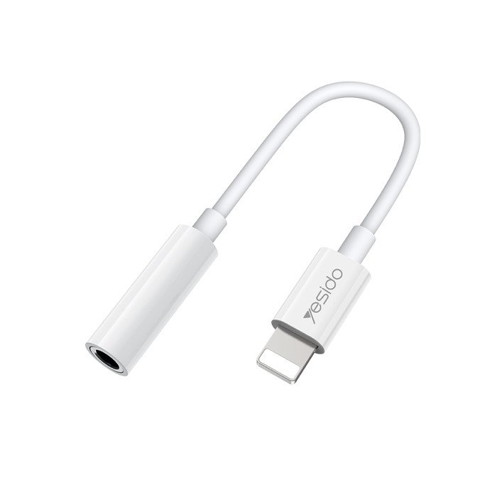 YESIDO 8 PIN TO 3.5MM IPHONE AUDO ADAPTER YAU31