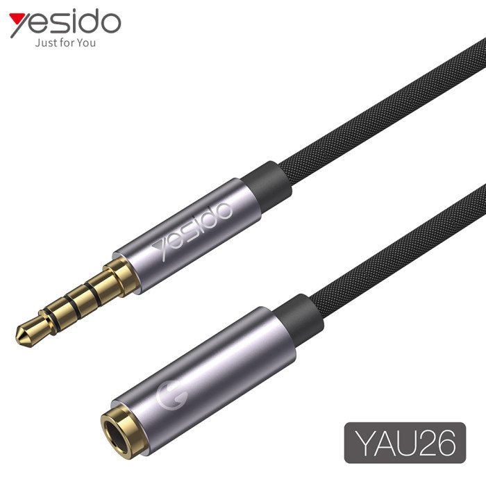 YESIDO 3.5MM AUDIO EXTENSION CABLE 1M YAU26