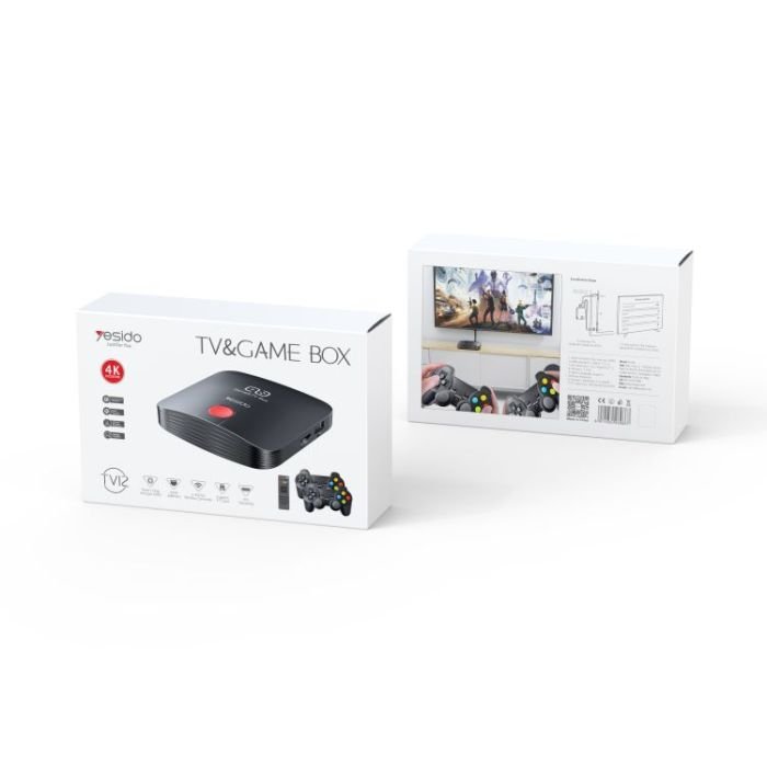 YESIDO 4K TV AND GAME BOX TV12