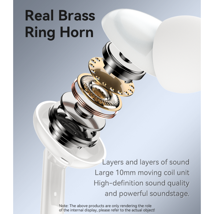 YESIDO HEAVY BASS 3.5MM AUX HEADSET WHITE YH46 thumbnail 4
