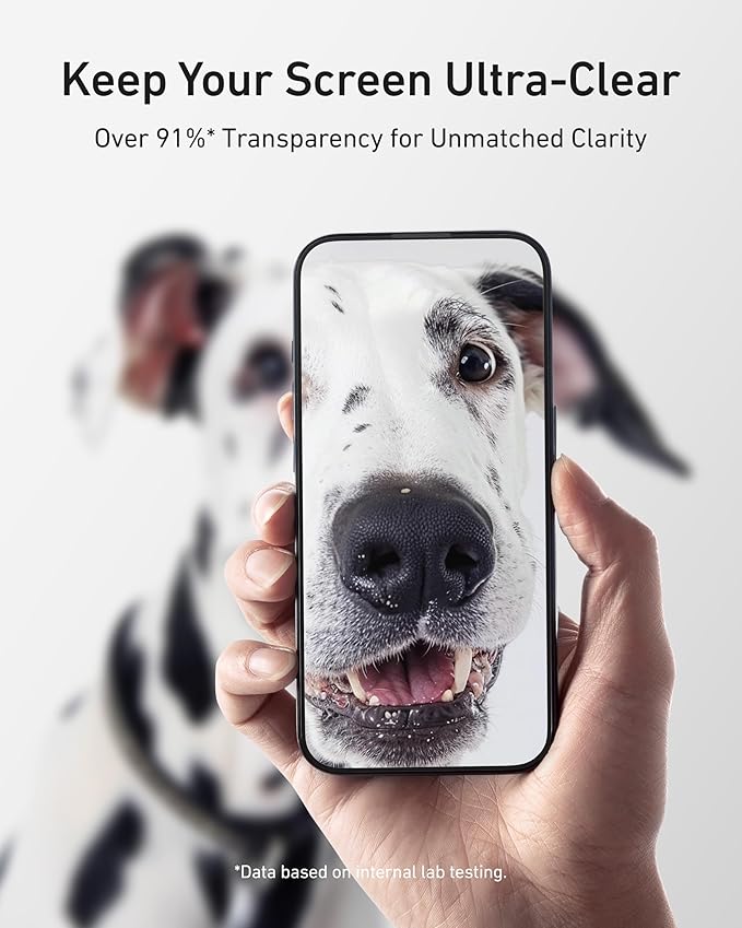 ANKER IPHONE 16 PRO MAX EASY FIT SCREEN PROTECTOR KIT HD 2-PACK A720AH0C thumbnail 3