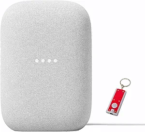 GOOGLE NEST AUDIO SMART SPEAKER WHITE GA-01420 thumbnail 5