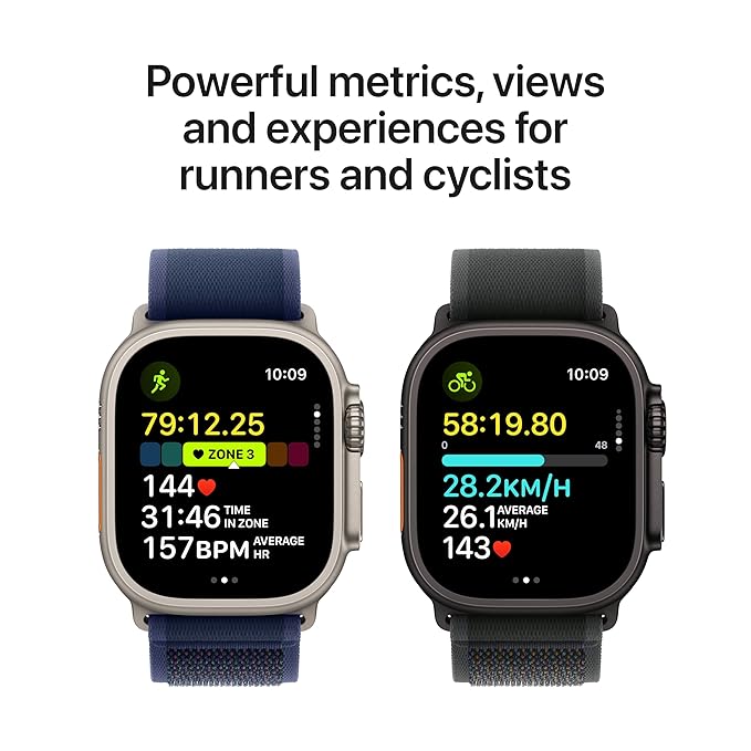 APPLE WATCH ULTRA 2 49MM (2024) NATURAL TITANIUM WITH TAN ALPINE LOOP MEDIUM MX4F3 thumbnail 4