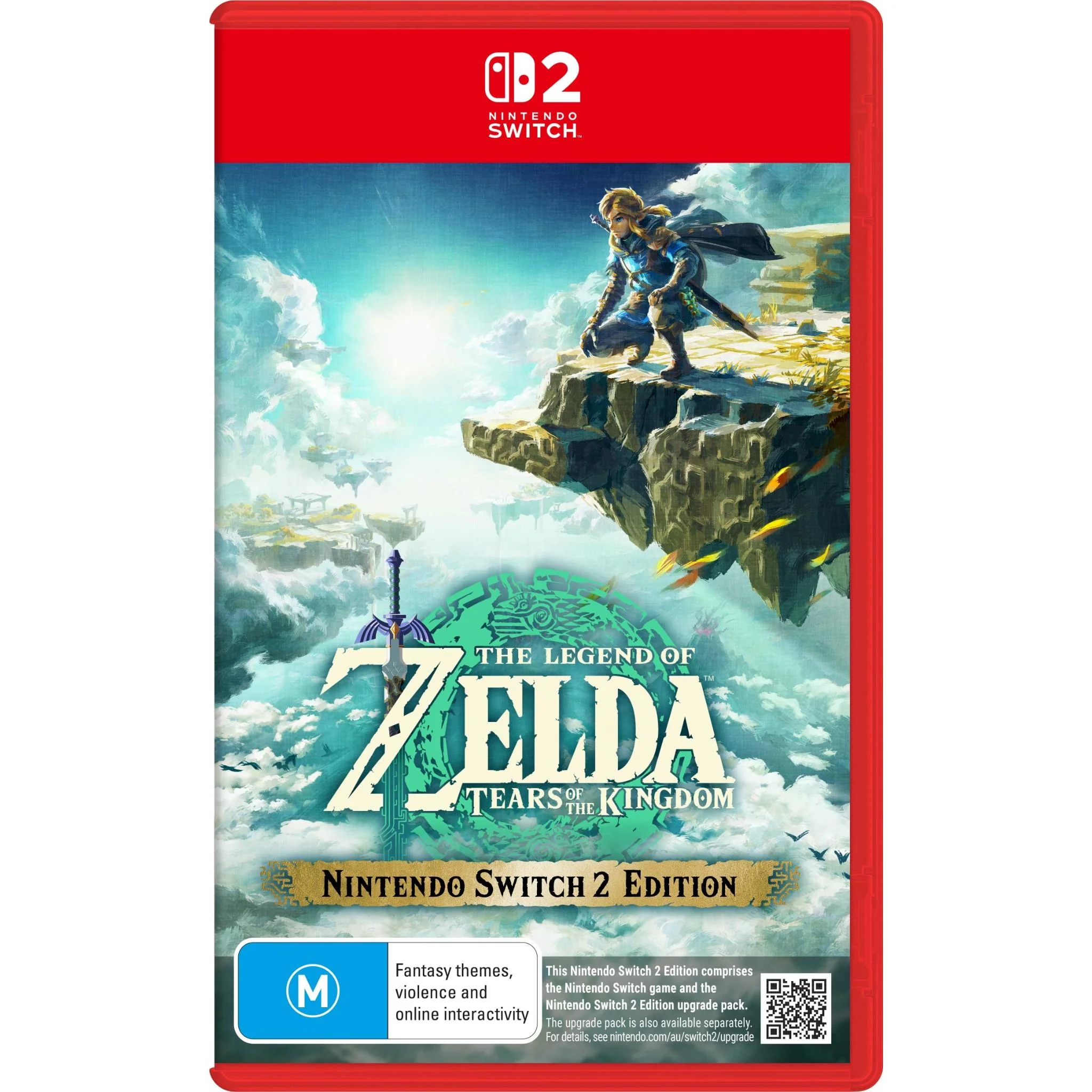 NINTENDO SWITCH 2 THE LEGEND OF ZELDA TEARS OF KINGDOM GAME CD