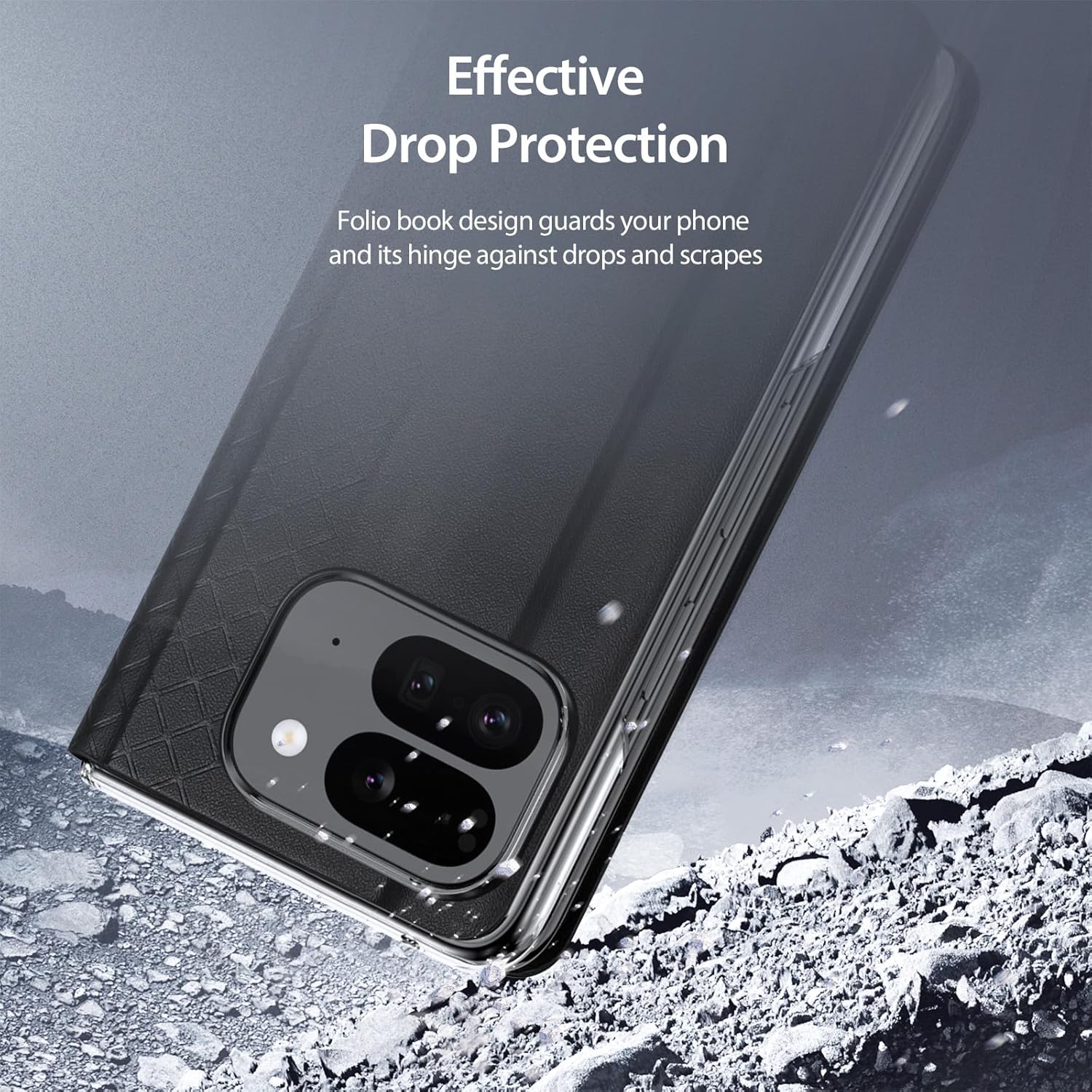 DUXDUCIS BRIL SERIES PIXEL FOLD CASE BLACK BRIL0028 thumbnail 7