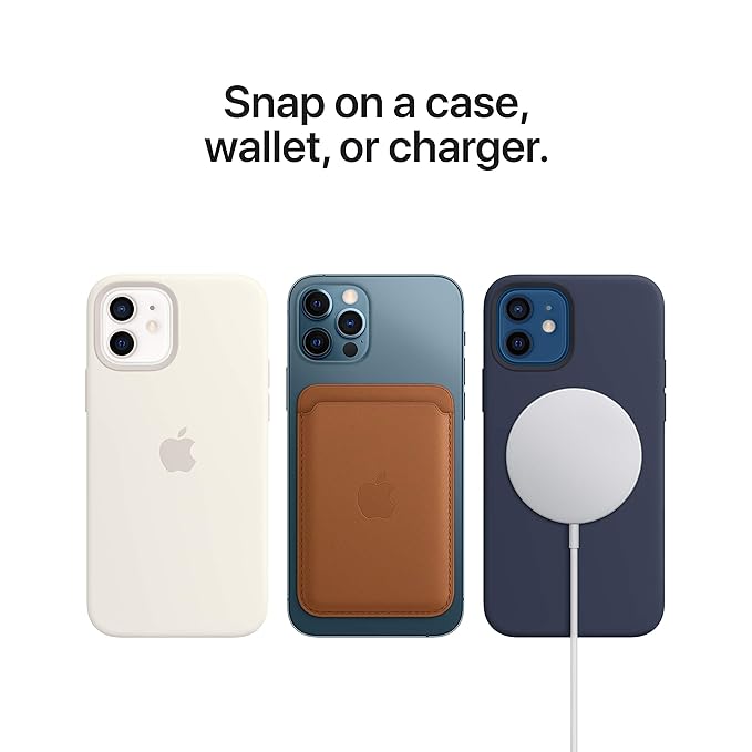 APPLE IPHONE 12/12 PRO LEATHER CASE WITH MAGSAFE CALIFORNIA POPPY MHKC3 thumbnail 4